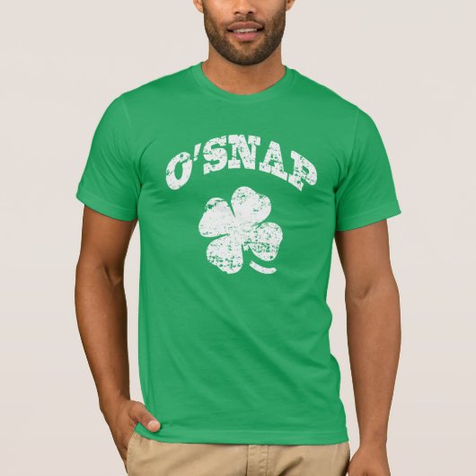 O'SNAP - Funny St Patrick's T-shirt (Voorkant)
