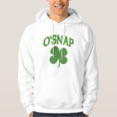 O'Snap irish Shamrock Hoodie (Voorkant)
