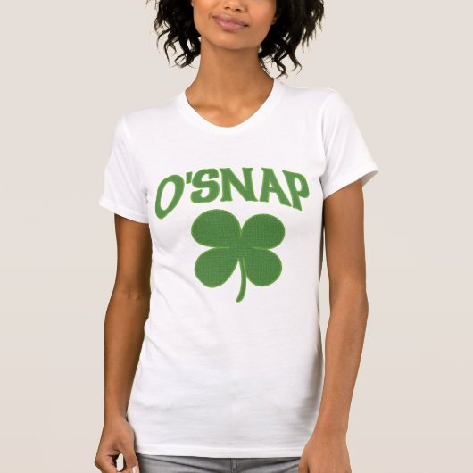 O'Snap irish Shamrock T-shirt (Voorkant)