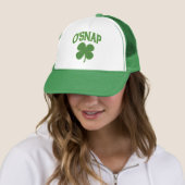 O'Snap irish Shamrock Trucker Pet (In situ)