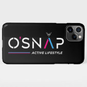O'Snap Logo iPhone draagtas iPhone Hoesje (Achterkant horizontaal)