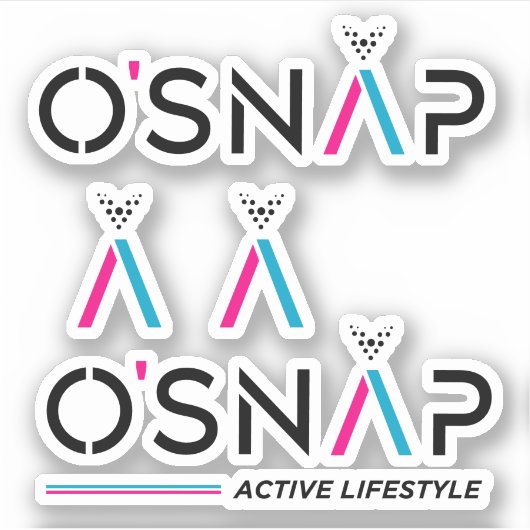O'Snap Stickers (Voorkant)