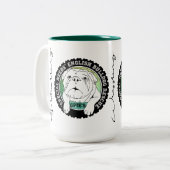 OSNEB-Mok voor het redden van tweetonen Tweekleurige Koffiemok (Voorkant links)