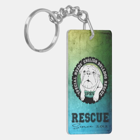OSNEB Rescue Acrylische Sleutelhanger (Voorkant Links)