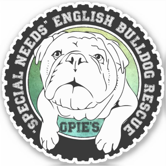 OSNEB Rescue Custom Cut Vinyl Sticker (Voorkant)