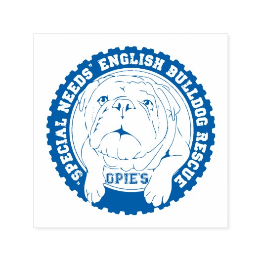 OSNEB Rescue Zelfinking Rubber Stamp Zelfinktende Stempel (Design)