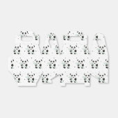 Oso Panda Bedankdoosjes (Uitgevouwen)