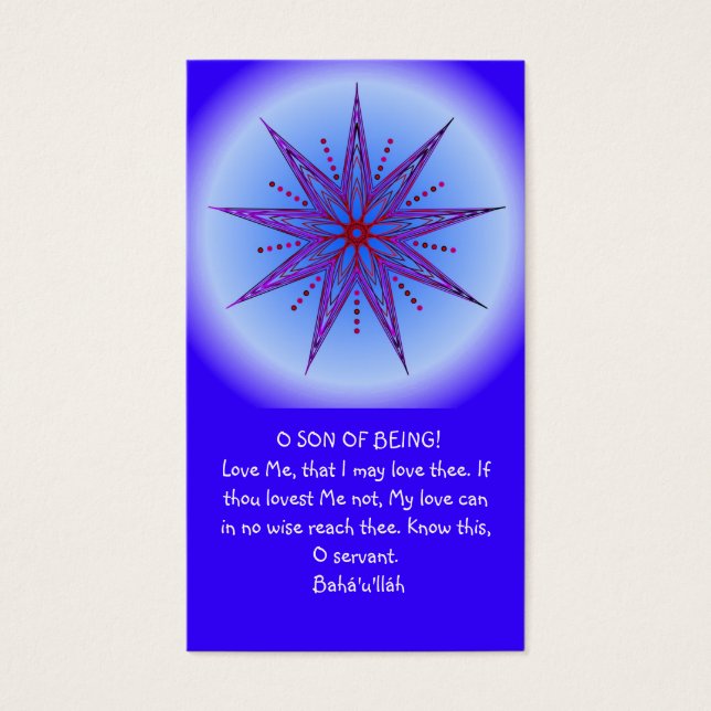OSonofBeing Visitekaartjes (Voorkant)