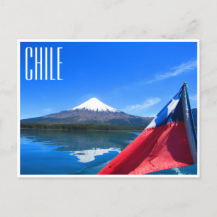 osorno flag chili briefkaart