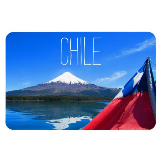 osorno vulcano chile magneet (Horizontaal)