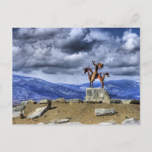 Osoyoos-pictogram Briefkaart (Voorkant)