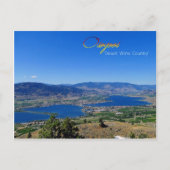 Osoyoos woestijnwijn Land Briefkaart (Voorkant)
