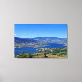 Osoyoos woestijnwijn Land Canvas Afdruk (Voorkant)