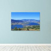 Osoyoos woestijnwijn Land Canvas Afdruk (Insitu (Houten vloer))