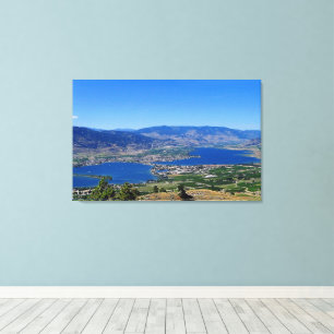 Osoyoos woestijnwijn Land Canvas Afdruk