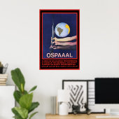 OSPAAAL Poster 15 jaar solidariteit op drie (Thuiskantoor)