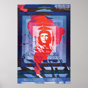 OSPAAAL Poster Cuba Dag van de Heroïsche Guerrilla