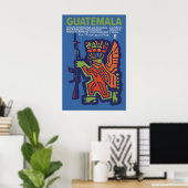 OSPAAAL Poster Dag van Solidariteit met Guatemala (Thuiskantoor)