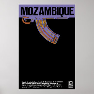 OSPAAAL Poster Dag van Solidariteit met Mozambique