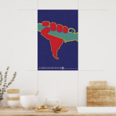 OSPAAAL Poster Internationale Week van Solidaritei (Keuken)