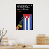 OSPAAAL Poster Wereldsolidariteit met Cuba (Keuken)