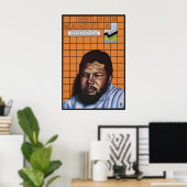 OSPAAAL Poster Zuid-Afrika Nelson Mandela Symbool (Thuiskantoor)