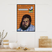 OSPAAAL Poster Zuid-Afrika Nelson Mandela Symbool (Keuken)