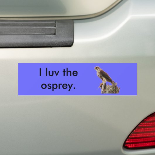 Osprey 2 bumpersticker (Op auto)