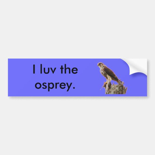 Osprey 2 bumpersticker (Voorkant)