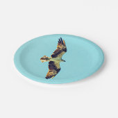 Osprey art papieren bordje (Gekanteld)