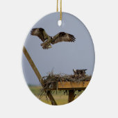 Osprey Bird Nest Ornament (Rechts)