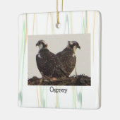 Osprey Birds in het Nest Ornament (Links)