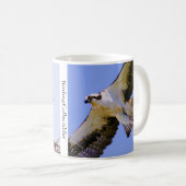 Osprey Coffee Mok door BirdingCollectibles (Voorkant rechts)