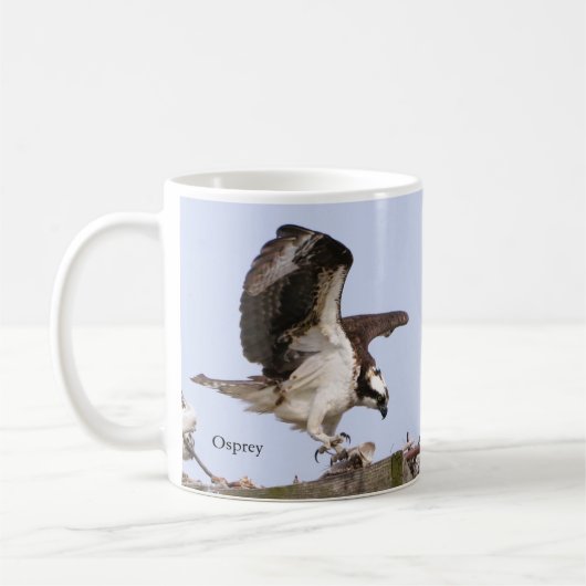 Osprey Coffee Mok door BirdingCollectibles (Links)