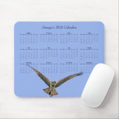 Osprey: Customize a full year 2026 calendar Muismat (Met muis)