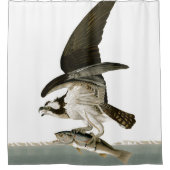 Osprey Fish Hawk Bird Ocean Audubon Showgordijn Douchegordijn (Voorkant)