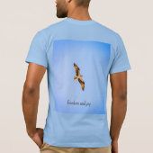 Osprey. Freedom and Joy T-shirt (Achterkant)