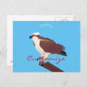Osprey Hawk Raptor Thunder_Cove Briefkaart (Voorkant / Achterkant)
