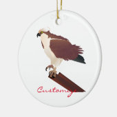 Osprey Hawk Raptor Thunder_Cove Keramisch Ornament (Links)