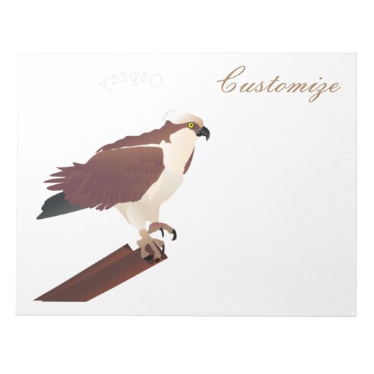 Osprey Hawk Raptor Thunder_Cove Notitieblok (Voorkant)