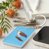 Osprey Hawk Raptor Thunder_Cove Sleutelhanger (Voorkant Rechts)