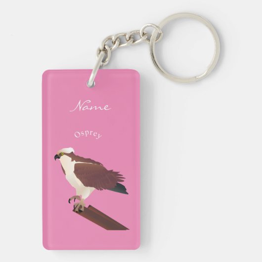 Osprey Hawk Raptor Thunder_Cove Sleutelhanger (achterkant)