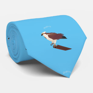 Osprey Hawk Raptor Thunder_Cove Stropdas