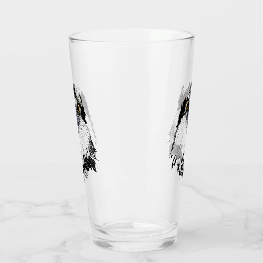 Osprey King of Birds Illustration Glas (Links)