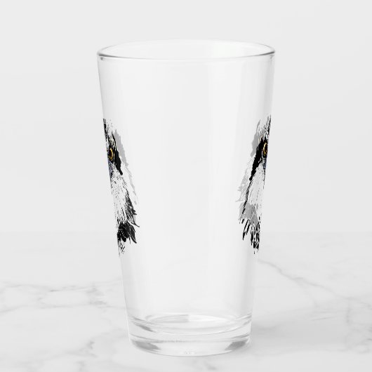 Osprey King of Birds Illustration Glas (Rechts)
