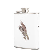 Osprey met vis heupfles (Links)