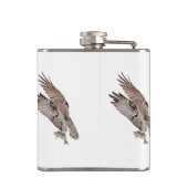 Osprey met vis heupfles (Achterkant)