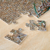 Osprey met Vis Mozaïek Patroon Print Legpuzzel (Zijkant)