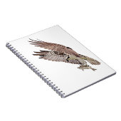 Osprey met vis notitieboek (Rechterzijde)
