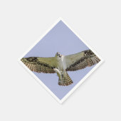 Osprey met vis servet (Hoek)